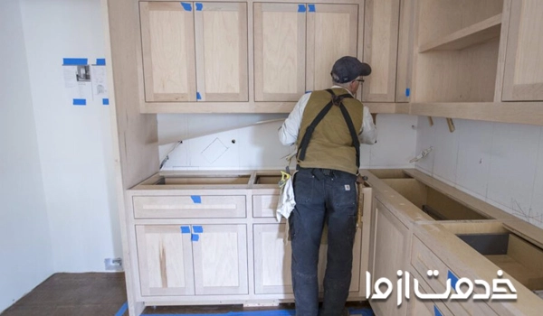 نصب کابینت دیواری ممبران